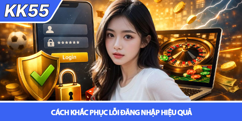 Đăng nhập KK55 - Hướng dẫn truy cập nhanh & an toàn 4 Cách khắc phục lỗi đăng nhập hiệu quả