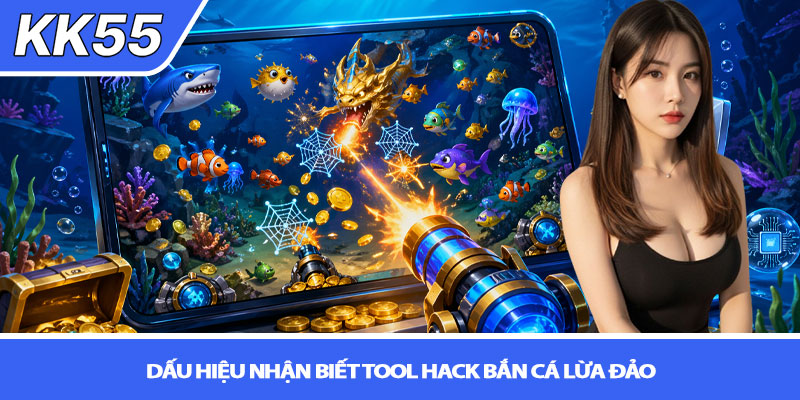 Bắn cá có hack được không? Sự thật & cách chơi tại KK55 4 Dấu hiệu nhận biết tool hack bắn cá lừa đảo