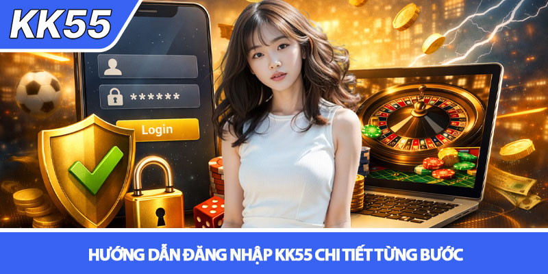 Đăng nhập KK55 - Hướng dẫn truy cập nhanh & an toàn 3 Hướng dẫn đăng nhập KK55 chi tiết từng bước