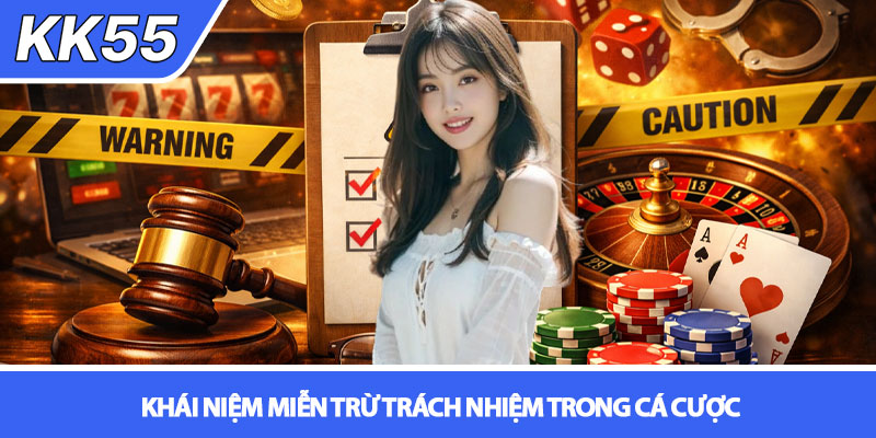 Miễn trừ trách nhiệm KK55 - Quy định cần nắm rõ 1 Khái niệm miễn trừ trách nhiệm trong cá cược