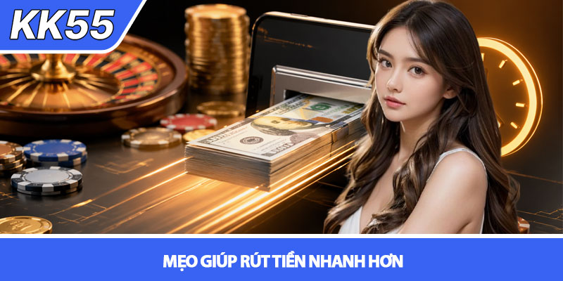 Rút tiền KK55 - Hướng dẫn rút nhanh, nhận tiền trong phút 4 Mẹo giúp rút tiền nhanh hơn