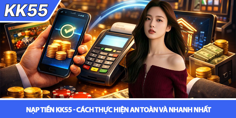 Nạp tiền KK55 - Cách thực hiện an toàn và nhanh nhất 1 Nạp tiền KK55 - Cách thực hiện an toàn và nhanh nhất