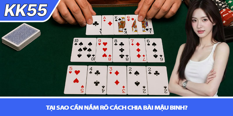 Cách chia bài mậu binh chuẩn - Chuẩn xác tại KK55 3 Những lỗi thường gặp khi chia bài mậu binh