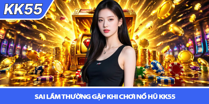 Nổ hũ KK55 - Săn jackpot thật, chơi là dính 4 Sai lầm thường gặp khi chơi nổ hũ KK55